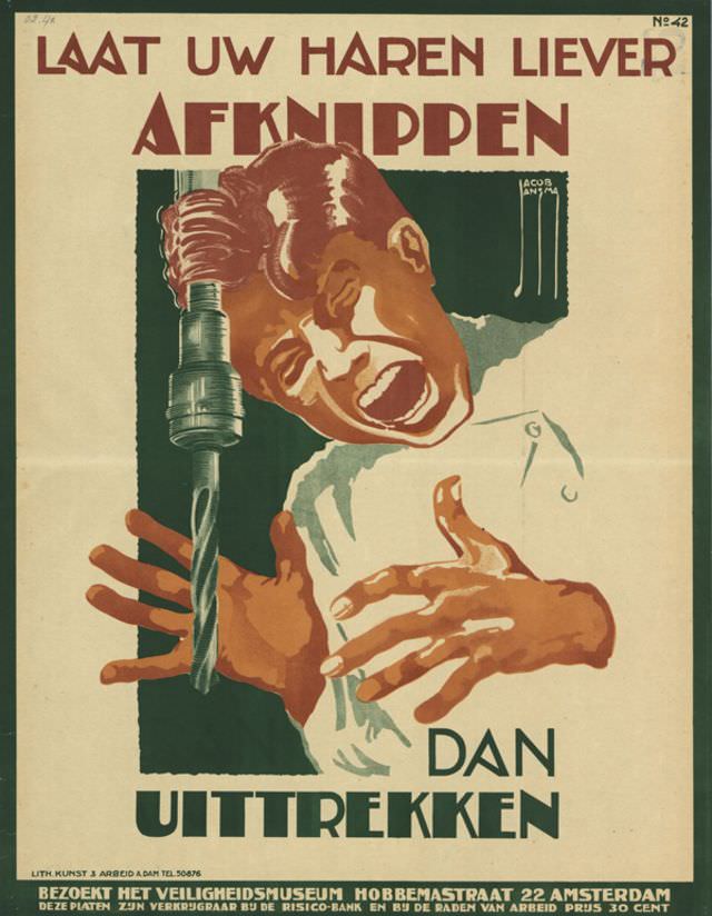 Poster by Jacob Jansma, 1925