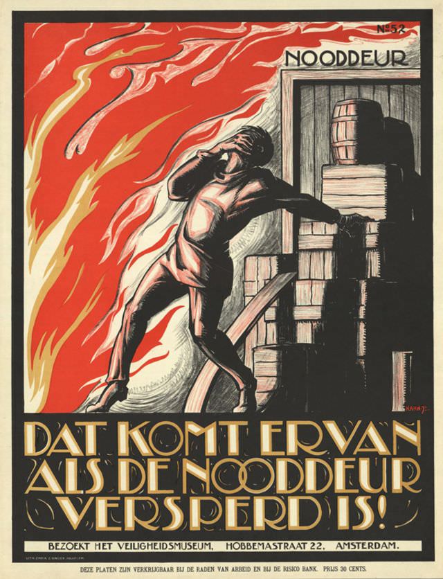 Poster by Albert Hahn, 1926-1927