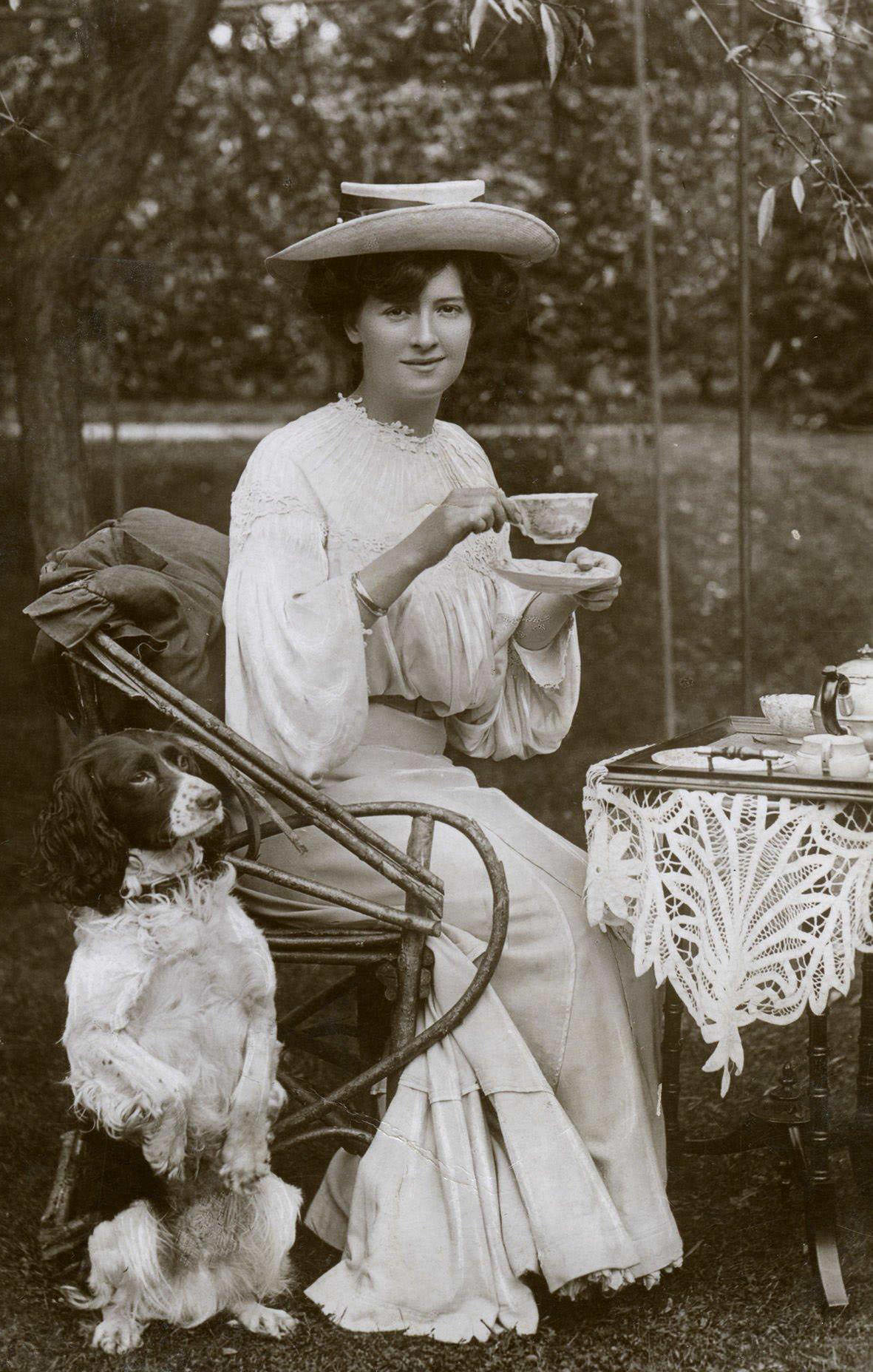 Millie Legarde poses for a portrait in 1906