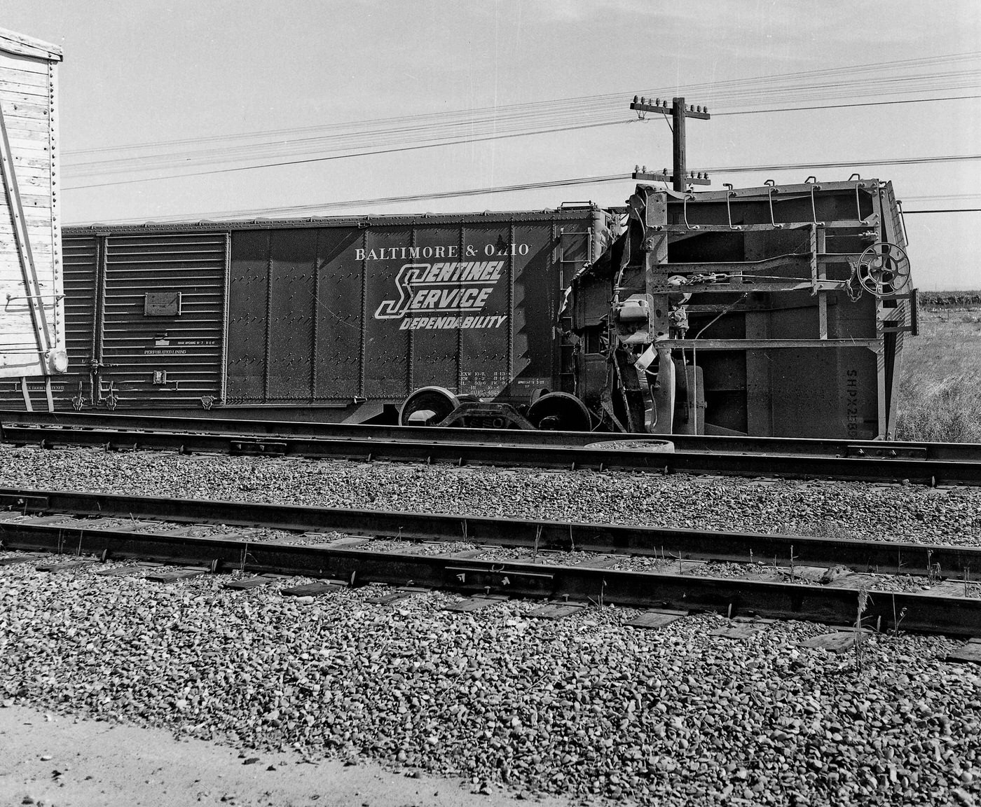 Southern Pacific Derailment 1960s