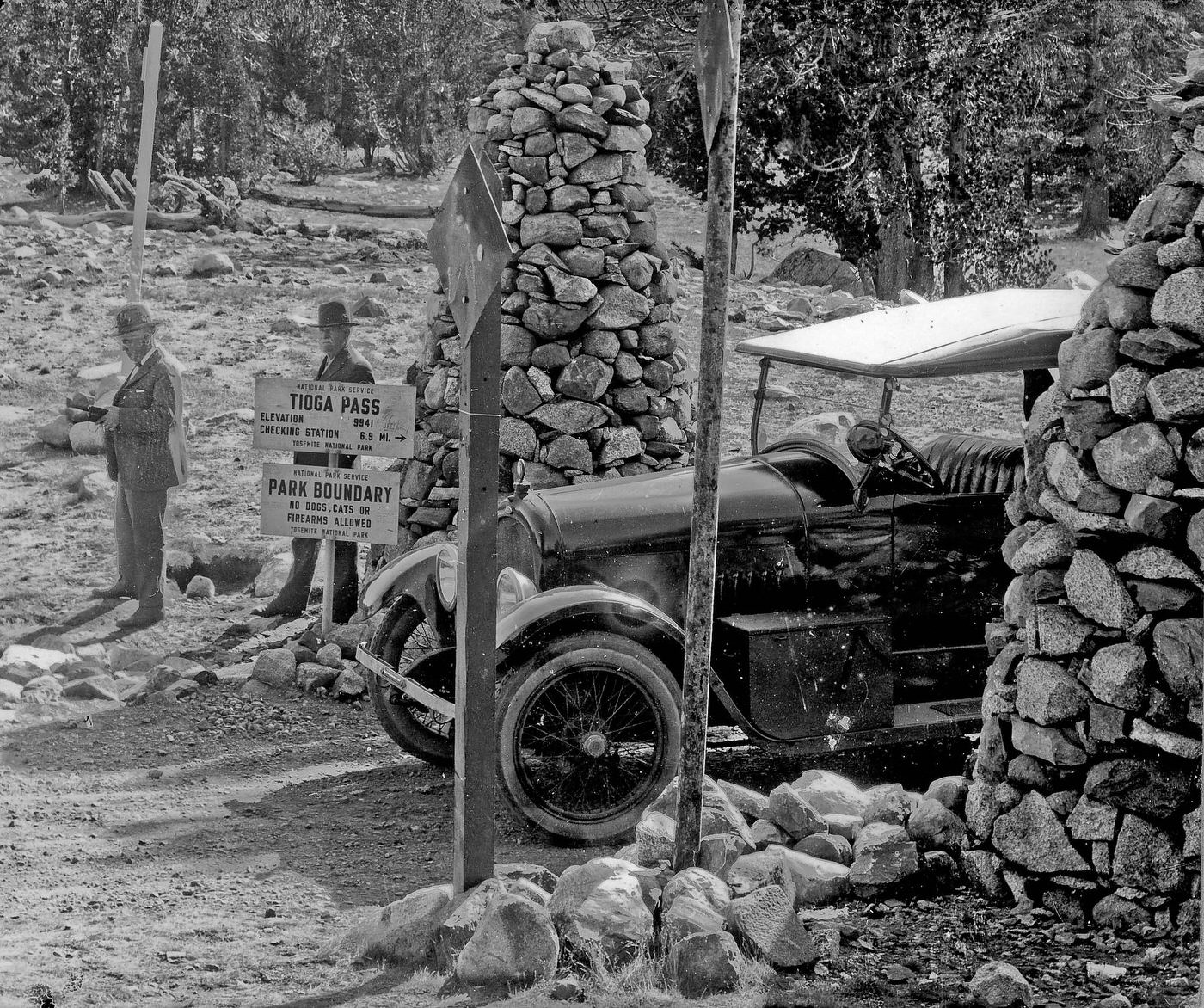 At the northeast boundry of Yosemite National Park.