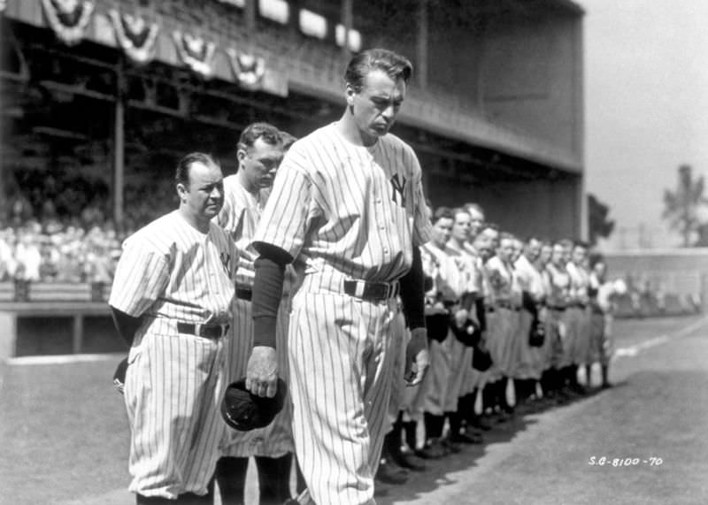 Lou Gehrig's Story Through Gary Cooper's Eyes: The Pride of the Yankees 1942