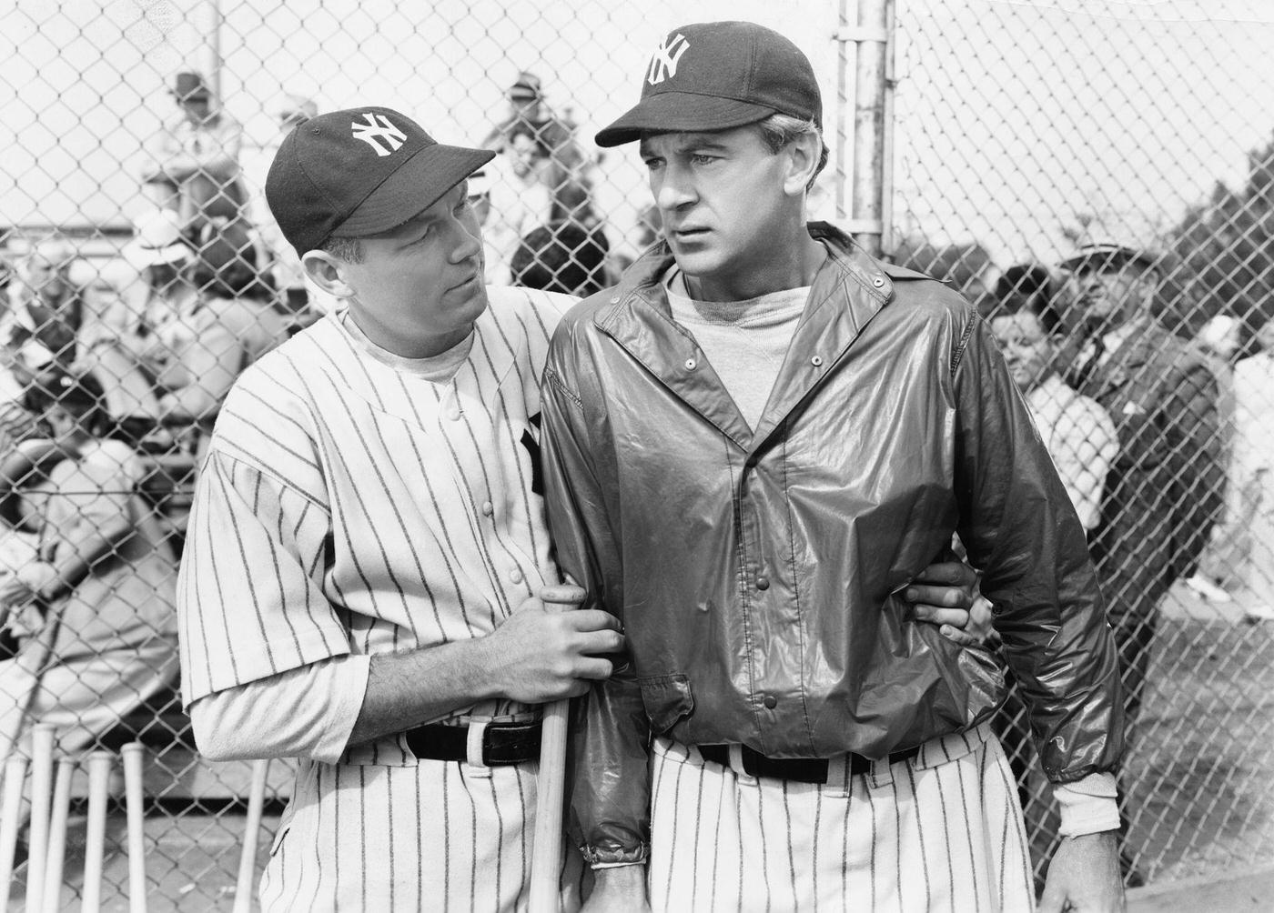 Gary Cooper Portraying Lou Gehrig