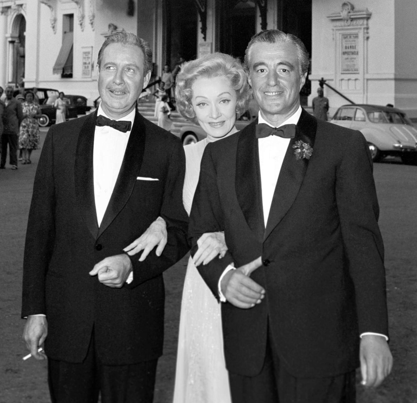 Arthur O'Connell, Marlene Dietrich, and Vittorio De Sica star in 'The Monte Carlo Story.'
