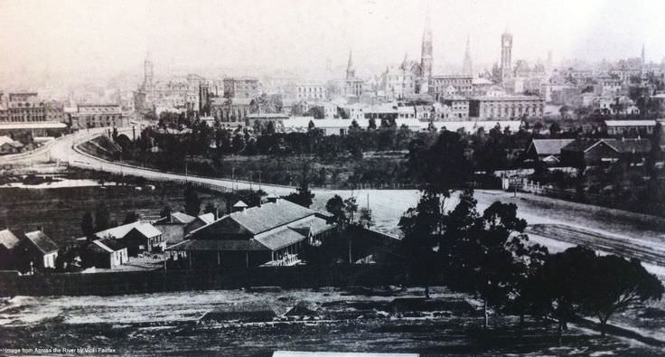 Melbourne in the late 1800s
