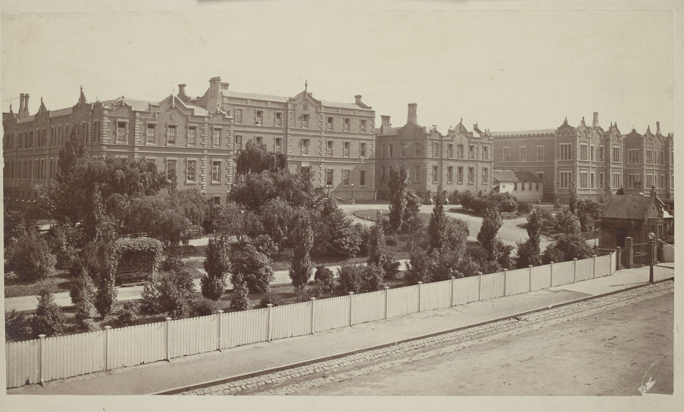 Melbourne Hospital, 1885