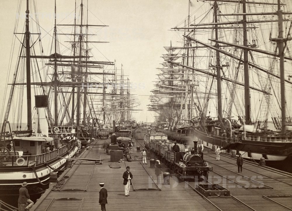 Pier Port Melbourne, 1871