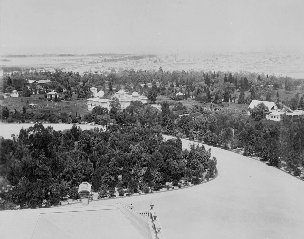 View of Melbourne Observatory, 1880s