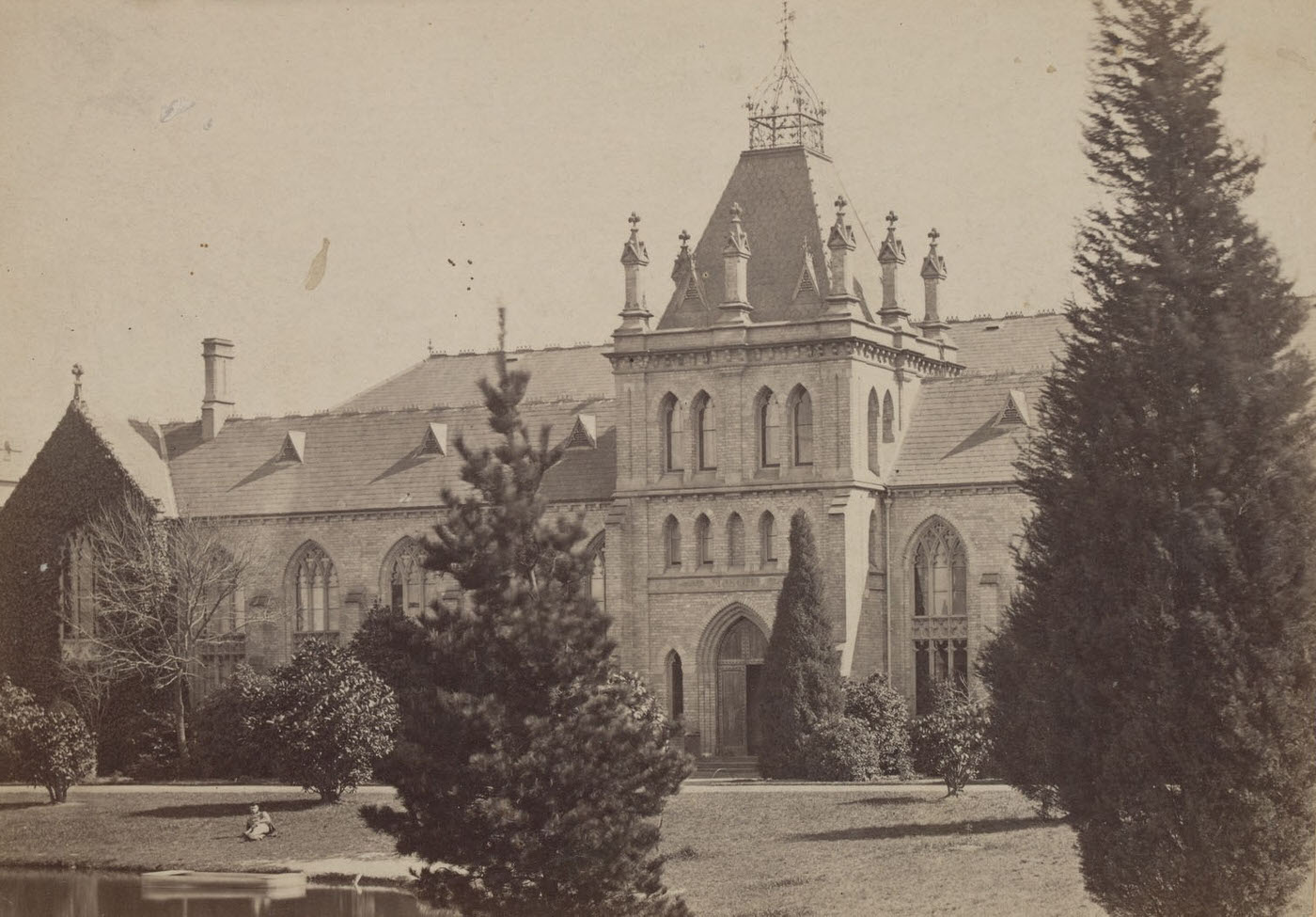 National Museum and Melbourne University, 1882