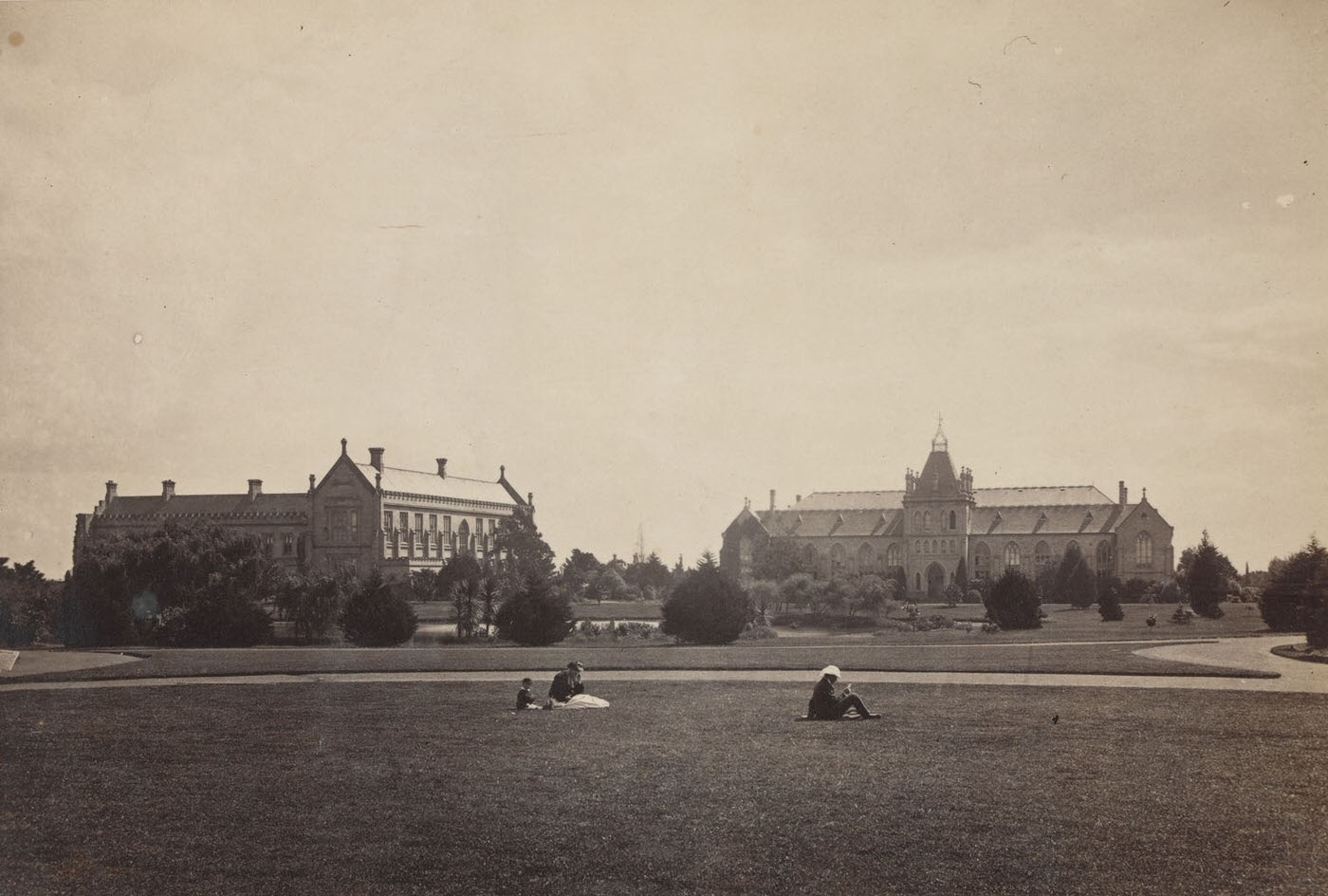 University, Melbourne, 1885