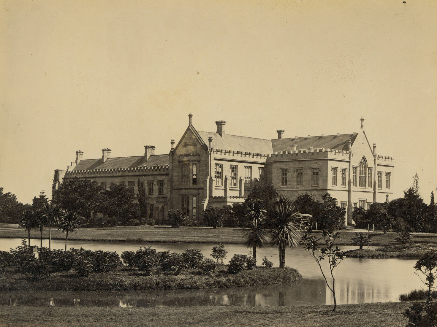 The University, Melbourne, 1885