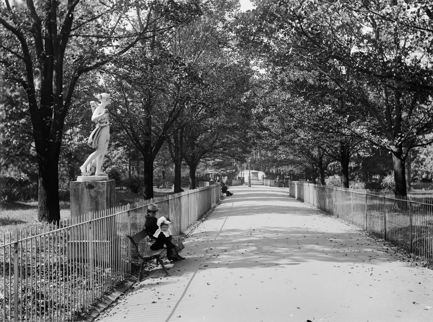 Fitzroy Gardens, Melbourne, 1880