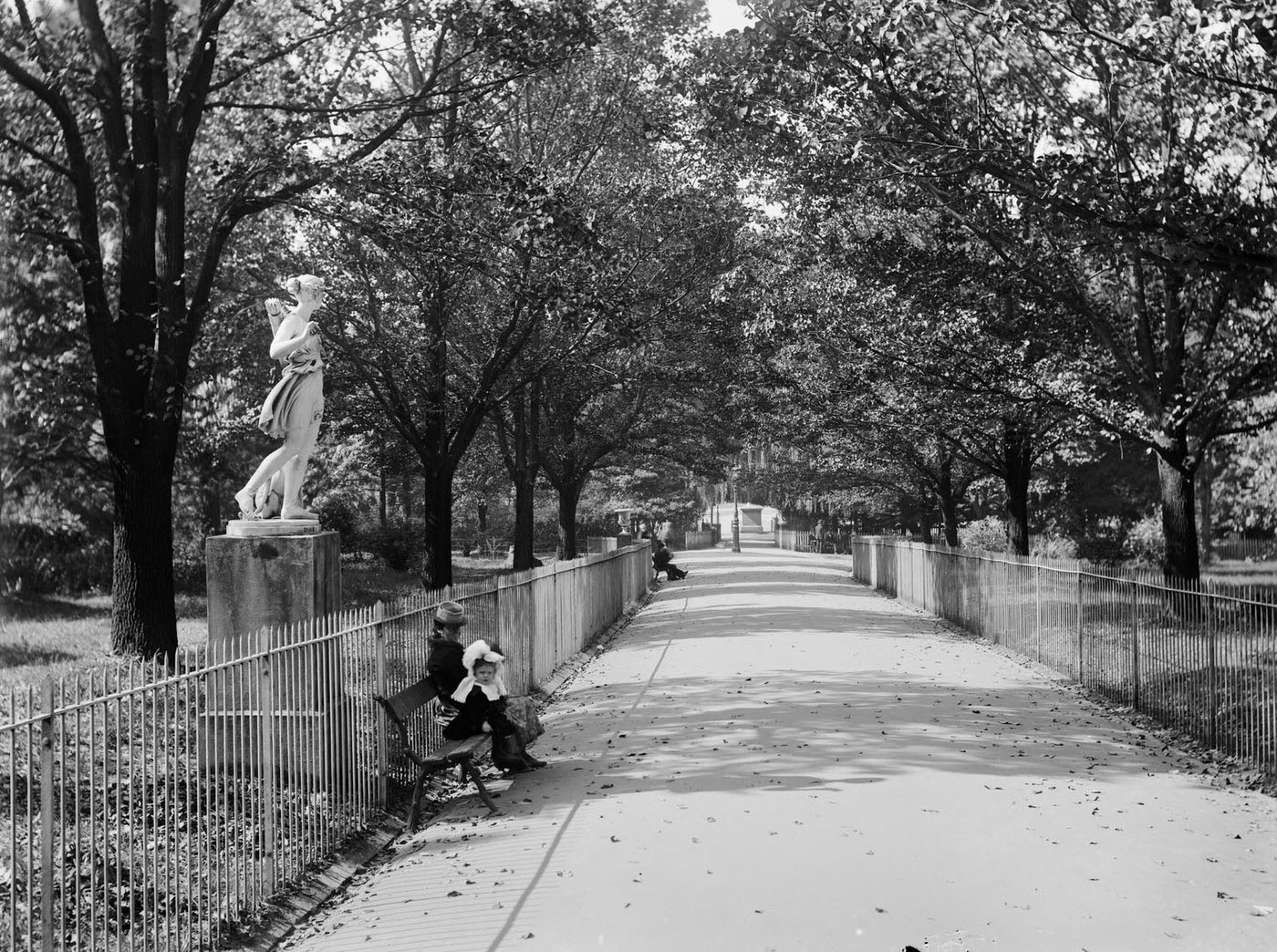 Fitzroy Gardens, Melbourne, 1880