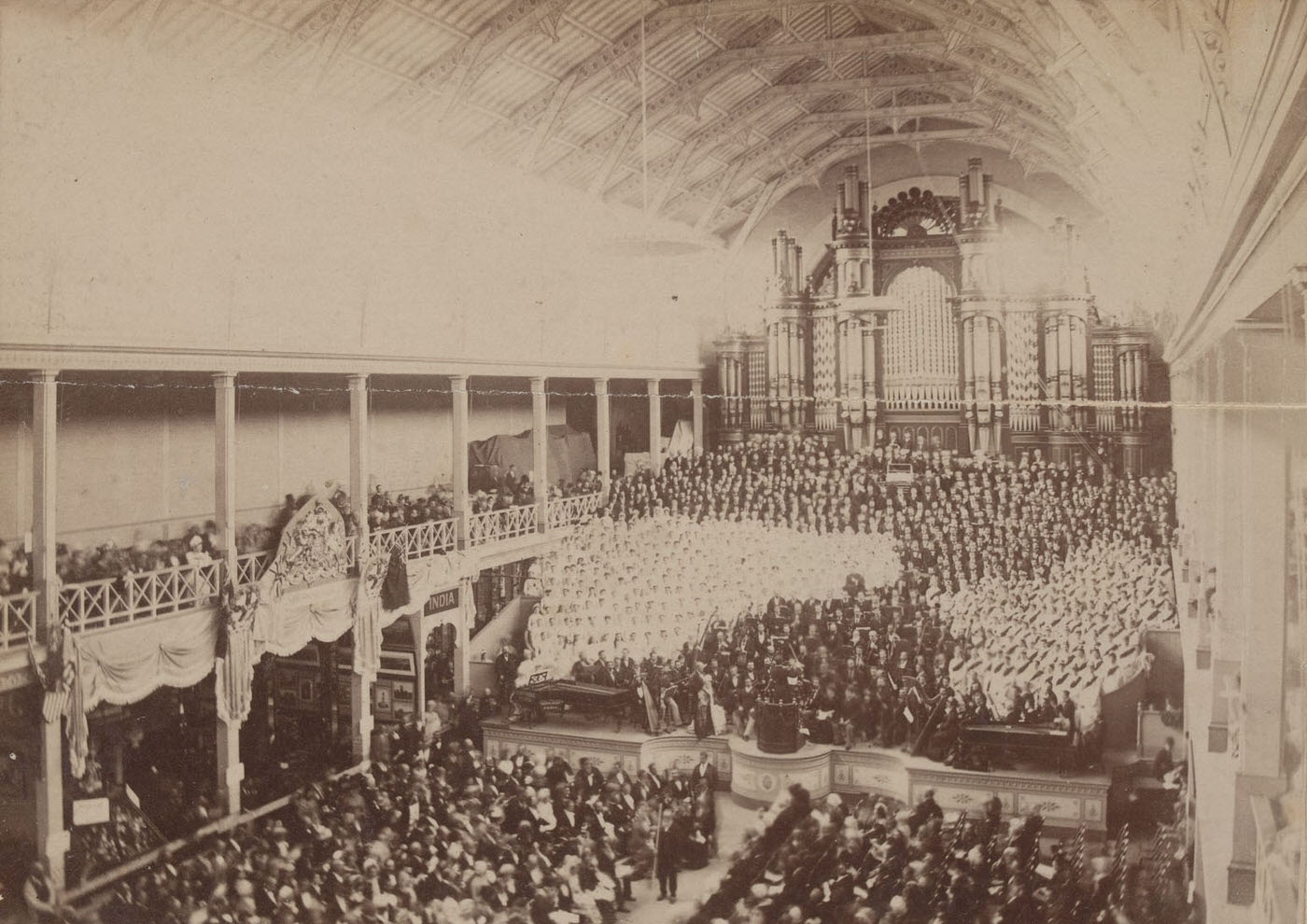 Cantata at International Exhibition, Melbourne, 1881