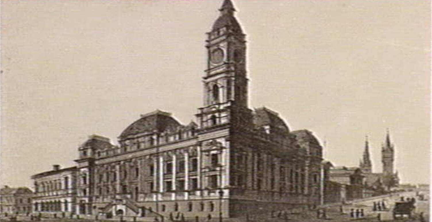 Town Hall, Melbourne, 1880
