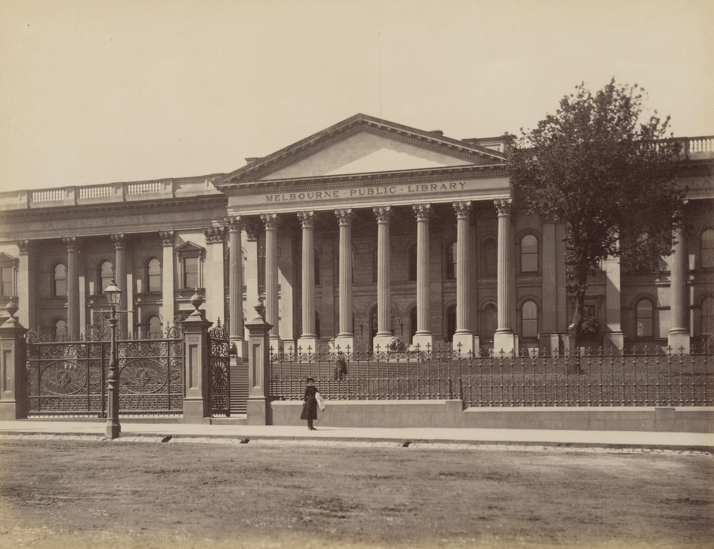 Melbourne Public Library, 1885