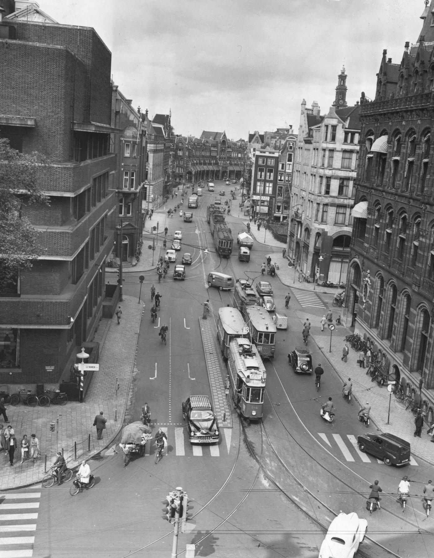 Raadhuisstraat, Amsterdam, Netherlands, 1958.