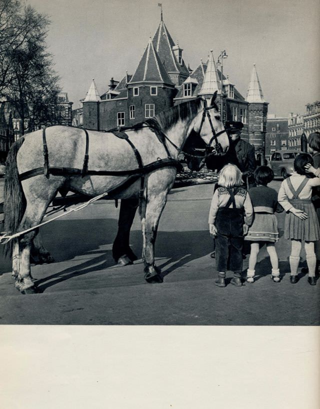 Nieuwmarkt, Amsterdam, 1957