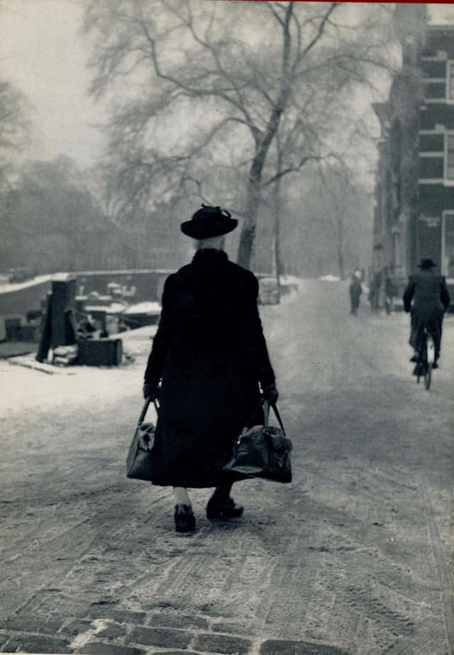Street in Amsterdam, 1957