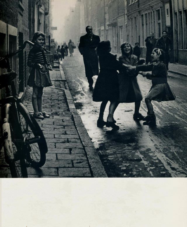 Street in Jordaan, Amsterdam, 1957