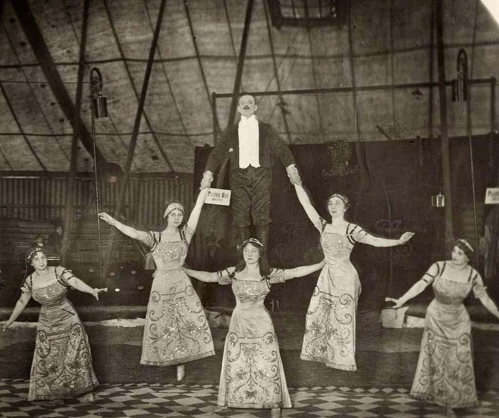 Stunning Historical Photos of Circuses in Netherlands from the Early 20th Century