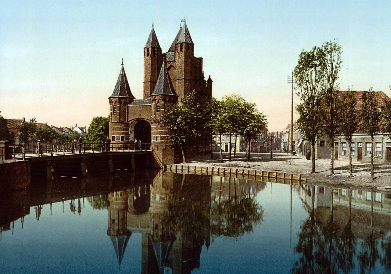 The Amsterdam Gate, Haarlem, Netherlands, 1900