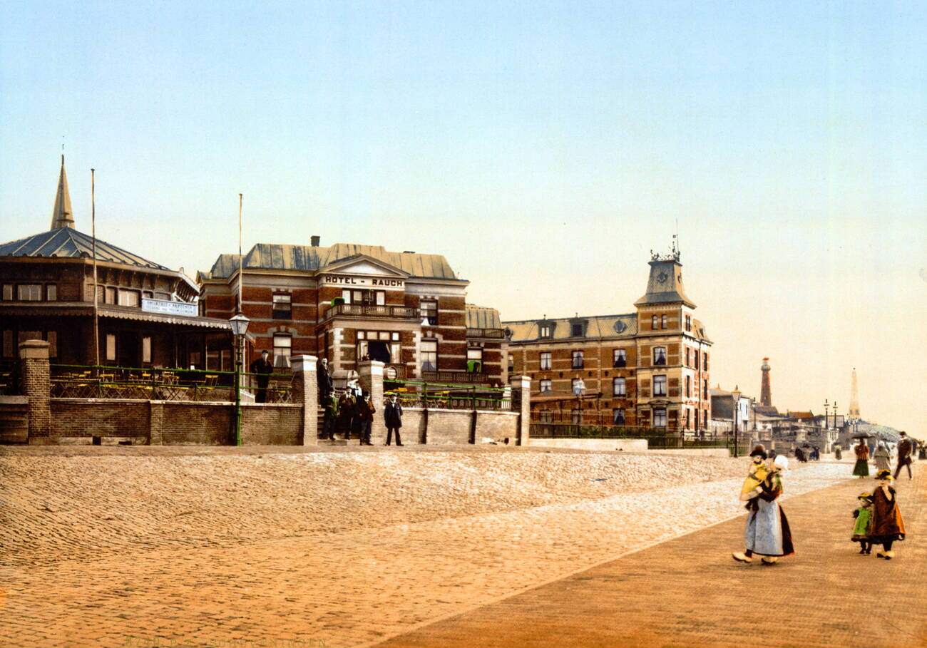The Hotel Rauch, at Scheveningen; Netherlands, 1900