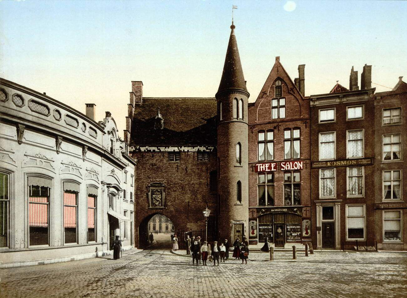 The Gevangenpoort (Prisoner's Gate), in The Hague, Netherlands, 1900s