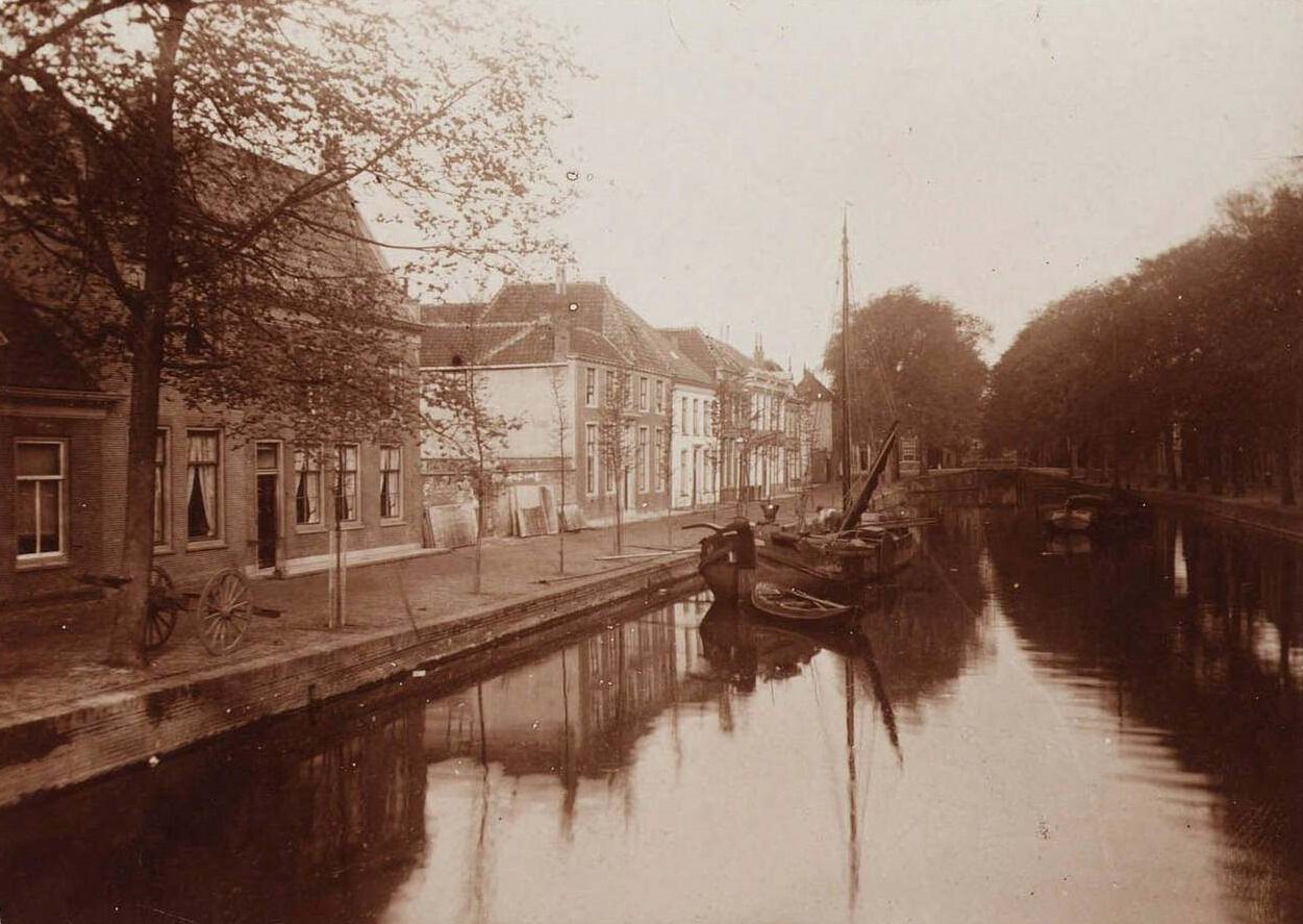 Oudegracht, 1900.