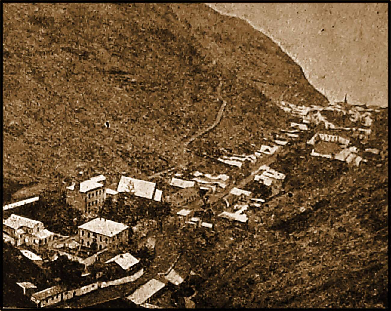 Jamestown on the island of St Helena, 1900