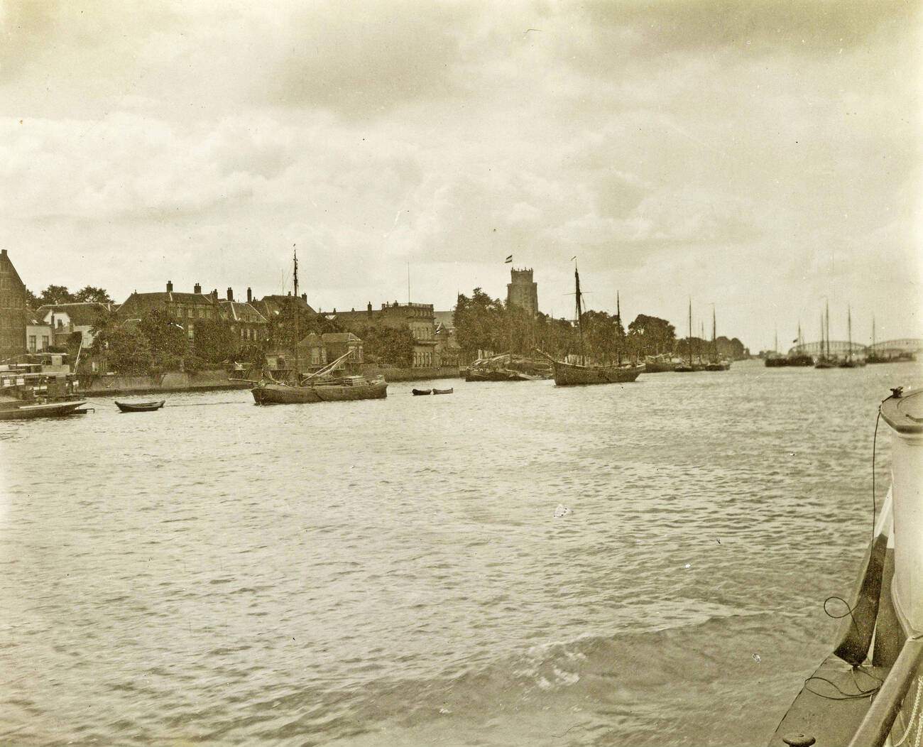 View of Dordrecht and the Merwede, The Netherlands, 1900