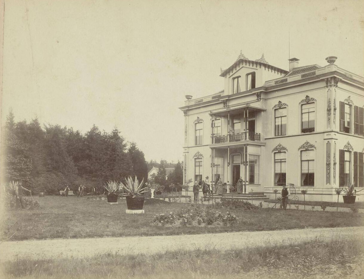 View of a villa View of a villa building type, 1900