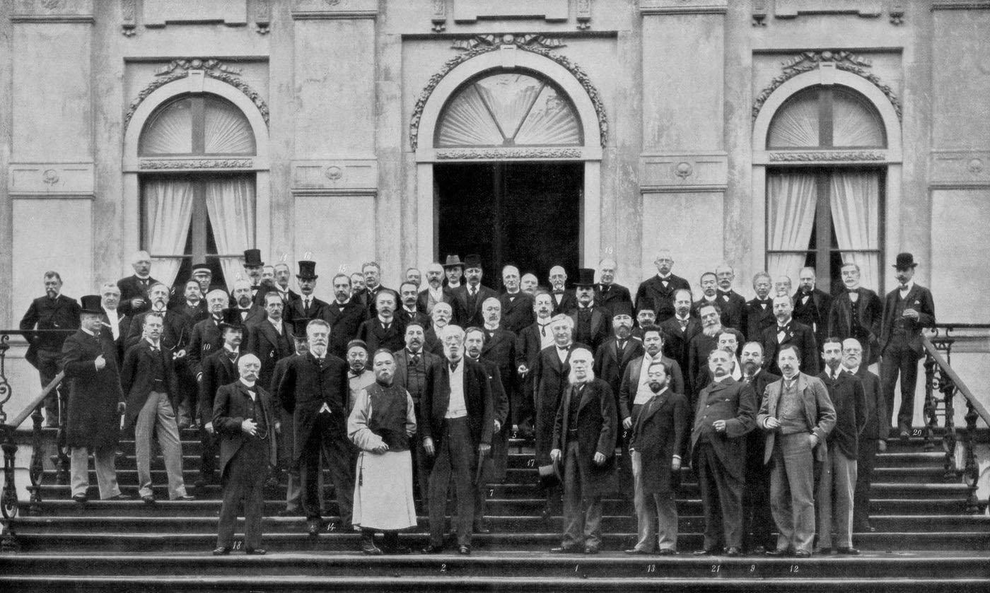 Peace Conference at the Hague, Netherlands, 1900