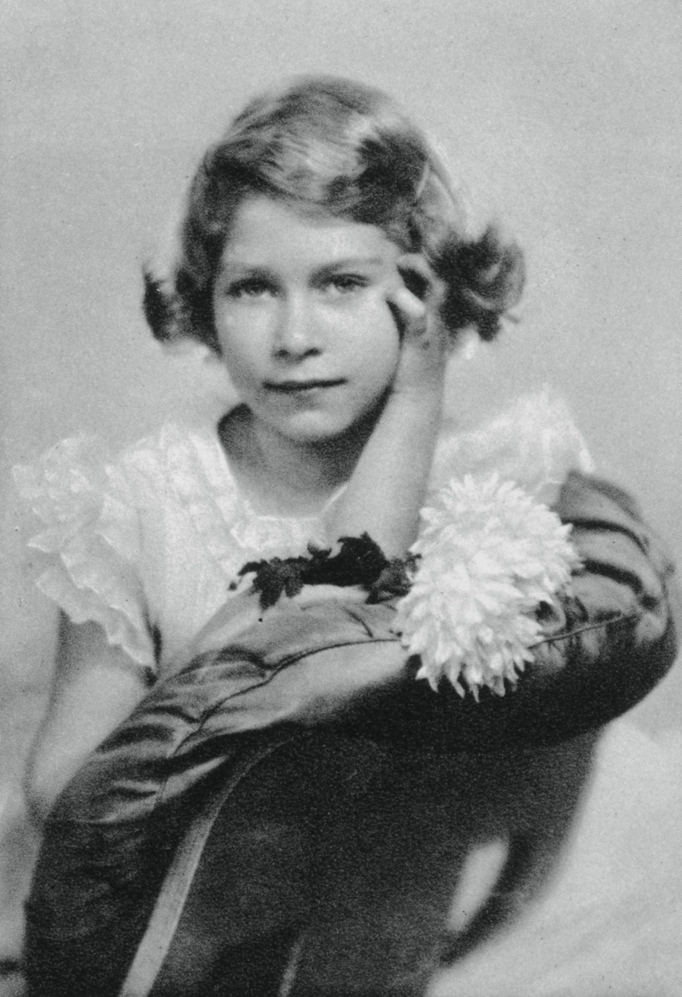 Princess Elizabeth at Age Nine, 1935