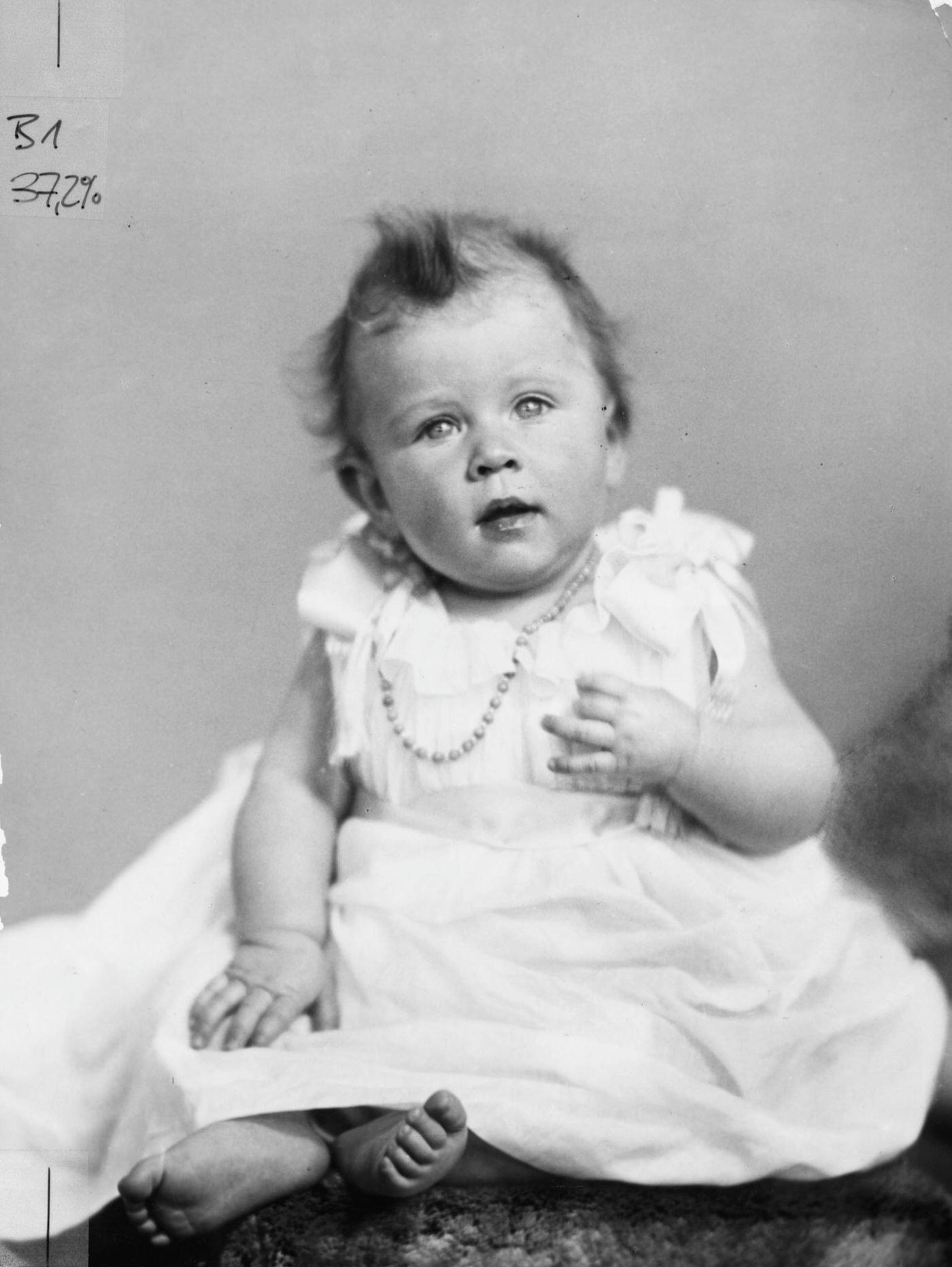 Princess Elizabeth, future Queen Elizabeth II, December 1926.