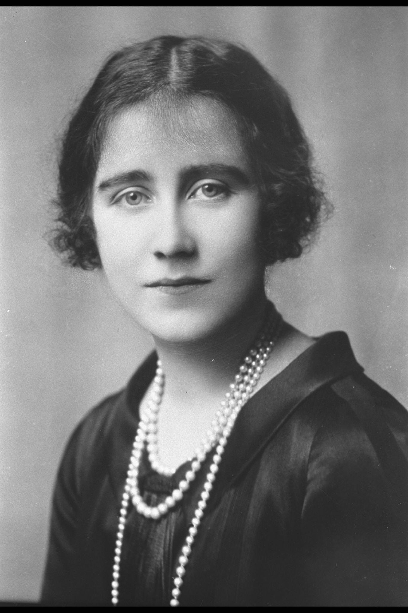 Lady Elizabeth Bowes-Lyon before her marriage to George VI