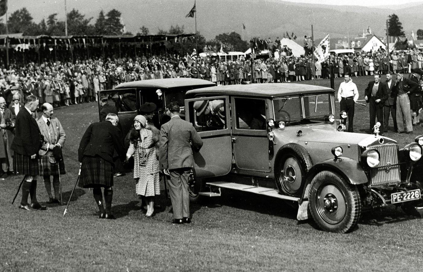 Duchess of York at the Braemar Gathering.