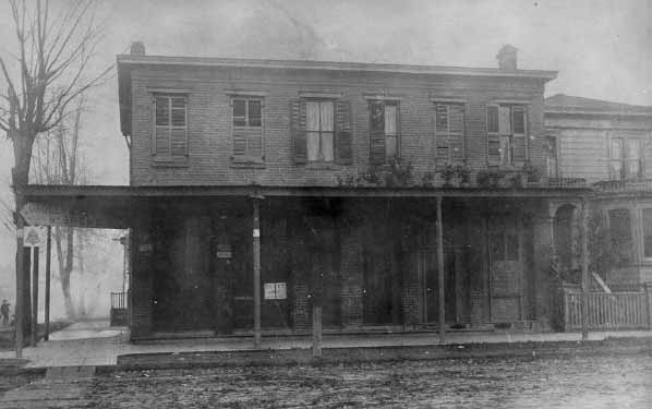 William Brome Grocery Store at the southwest corner of 8th and O Streets, 1899