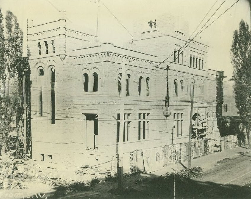 U. S. Post Office under construction, ,1894