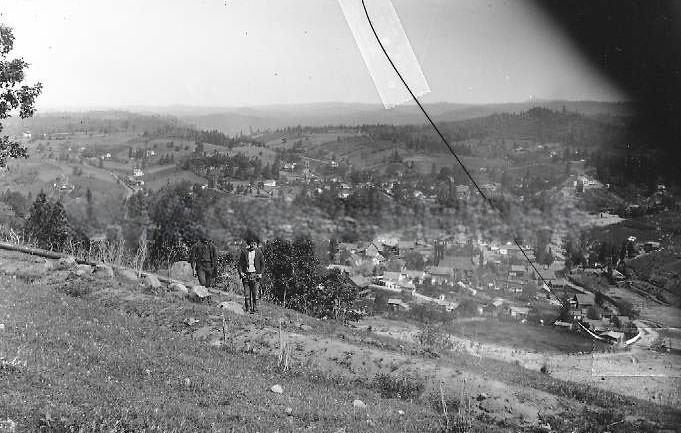 Placerville from Hangtown Hill, 1895.