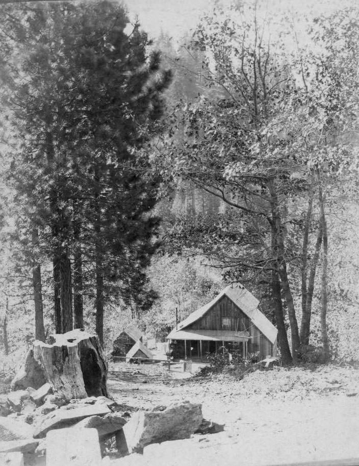 Mountain cabin,1890