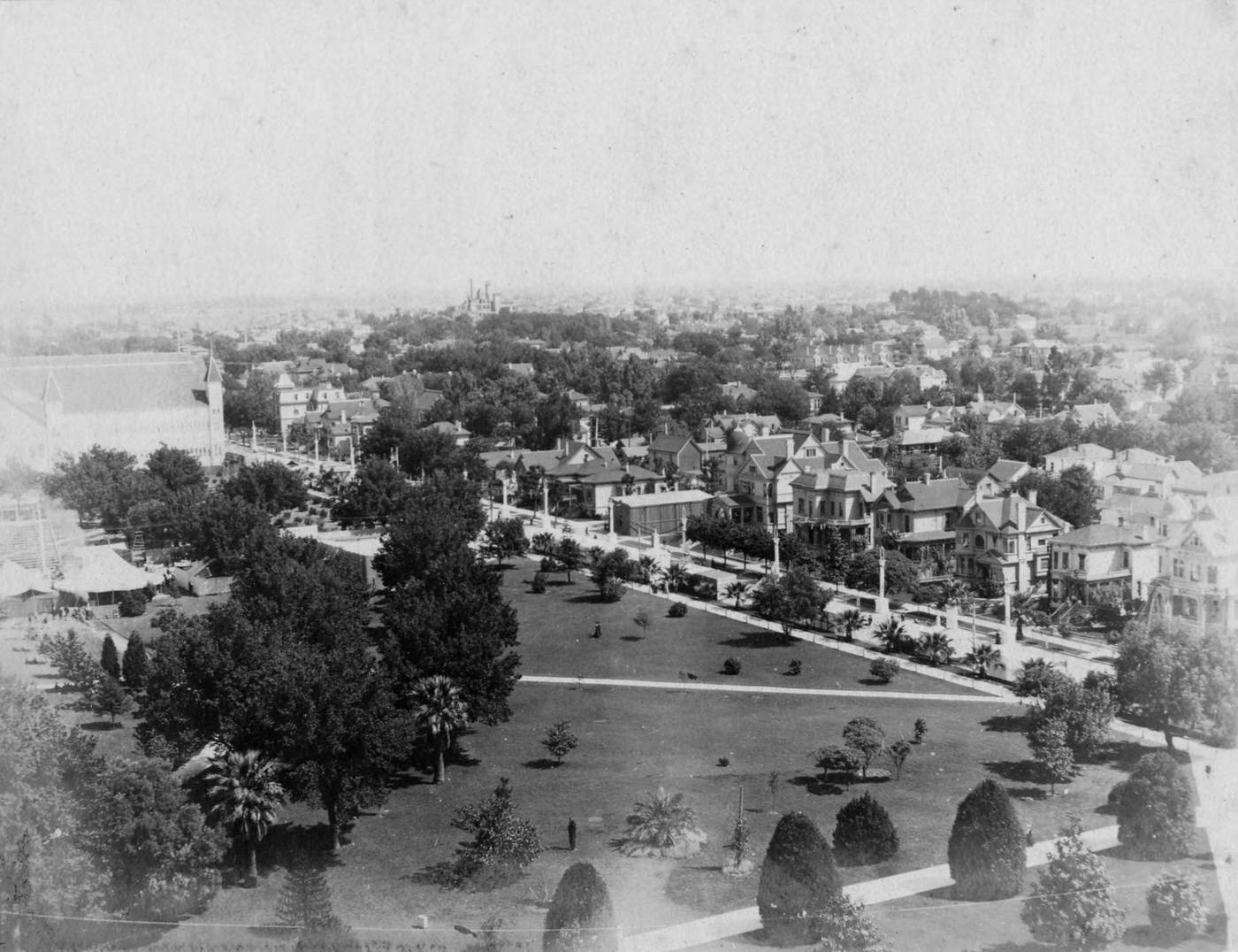 Sacramento, Capitol Park, 1890
