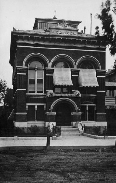 County Hall of Records, 1890