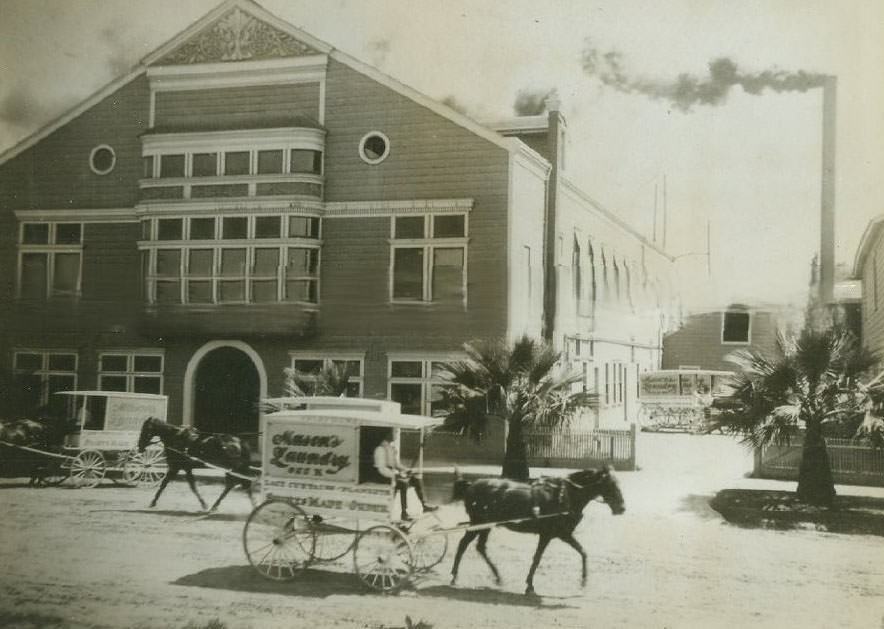 Mason's Steam Laundry, 1890