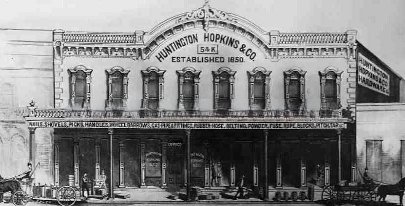 Huntington Hopkins & Co. hardware store, 1890