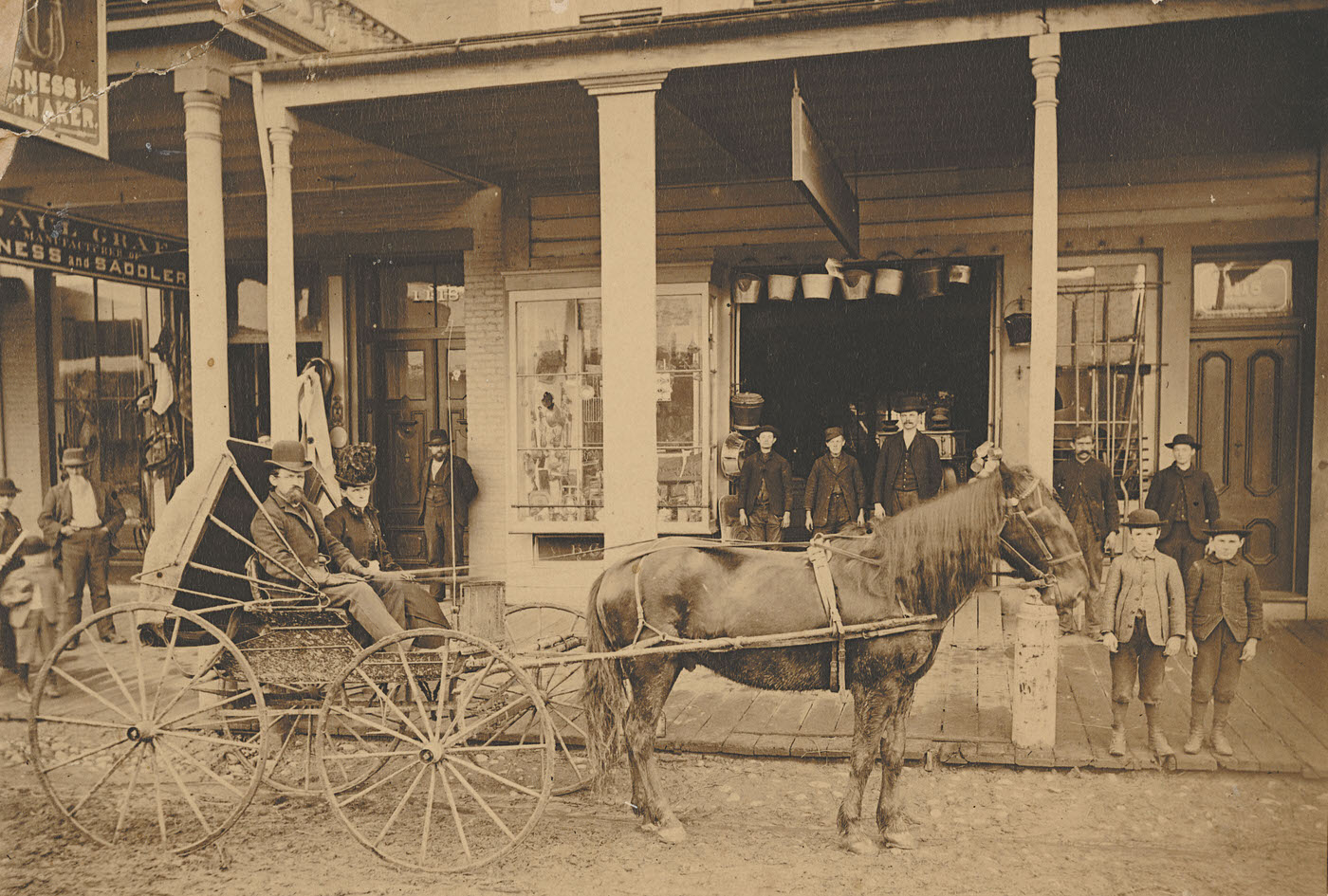 Miller Bros. store, 1893