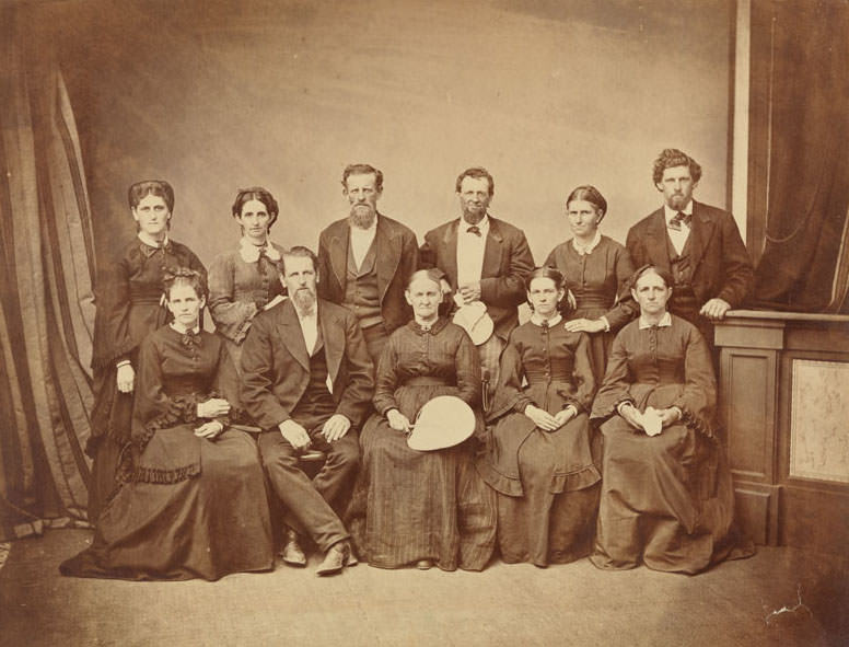 Mrs. Samuel Conrad and family, 1893