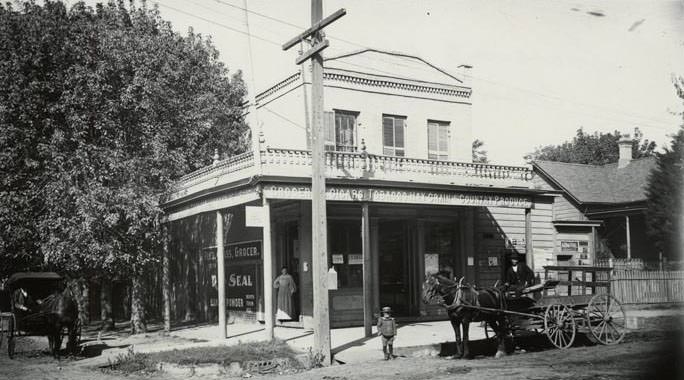 Grocery store at 1330 7th Street, 1893