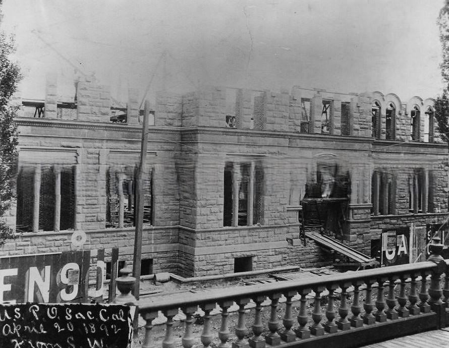 Post Office at corner of 7th and K Streets, 1892