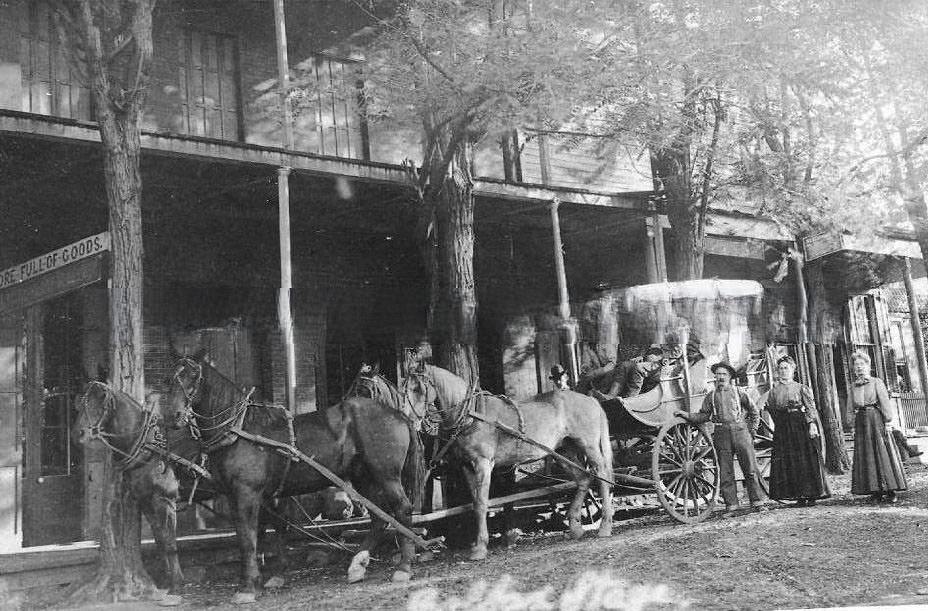 Stage coach, 1890